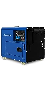 EBERTH Diesel Stromerzeuger 5500W